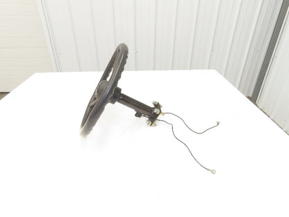 Hyster E30XM Forklift Steering Wheel With Sensors Knob Forward Reverse Toggle