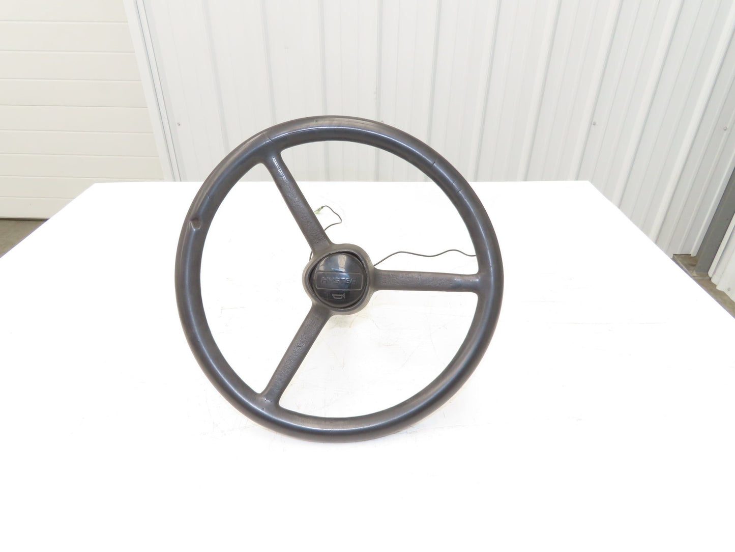 Hyster E30XM Forklift Steering Wheel With Sensors Knob Forward Reverse Toggle