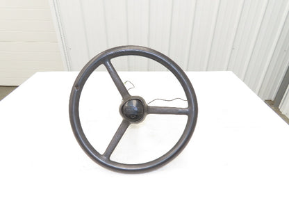 Hyster E30XM Forklift Steering Wheel With Sensors Knob Forward Reverse Toggle