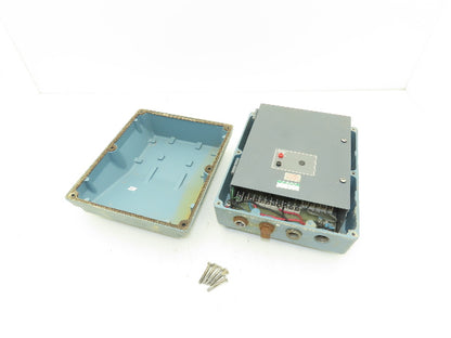 Foxboro Magnetic Flow Transmitter 120VAC 0-5mV Input 4-20mA Output 1000O Max
