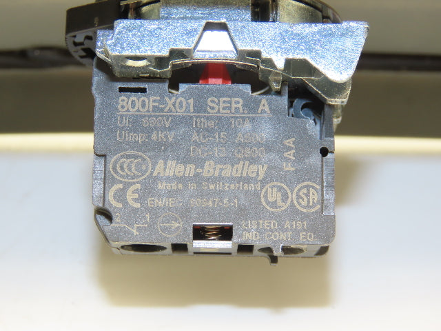 SCE-3PBXI Pushbutton Control Station Enclosure Start/Stop/E-Stop 3-Button Box