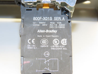 SCE-3PBXI Pushbutton Control Station Enclosure Start/Stop/E-Stop 3-Button Box