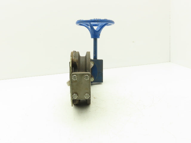 Keystone 360-101 K-Lok 3" Wafer Butterfly Valve Manual Worm Gear Actuator