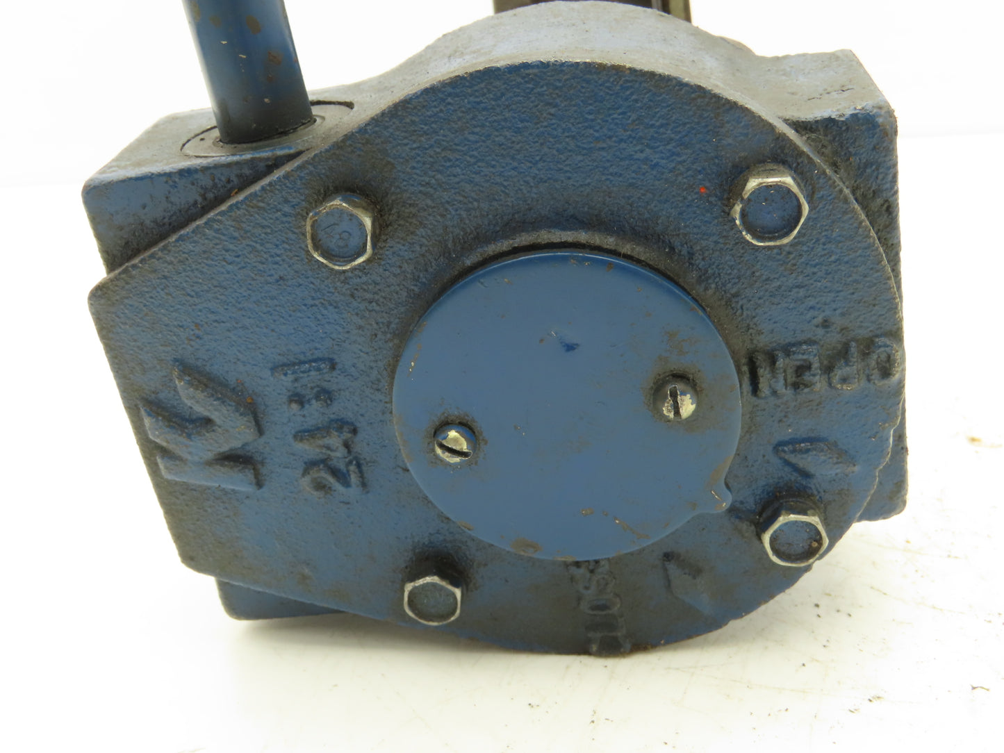 Keystone 360-101 K-Lok 3" Wafer Butterfly Valve Manual Worm Gear Actuator