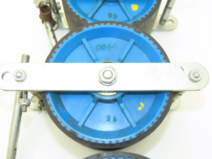 Mallard Directional Pallet Flow Racking Speed Controller Brake Wheel #40 Lot of3