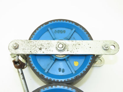 Mallard Directional Pallet Flow Racking Speed Controller Brake Wheel #40 Lot of3