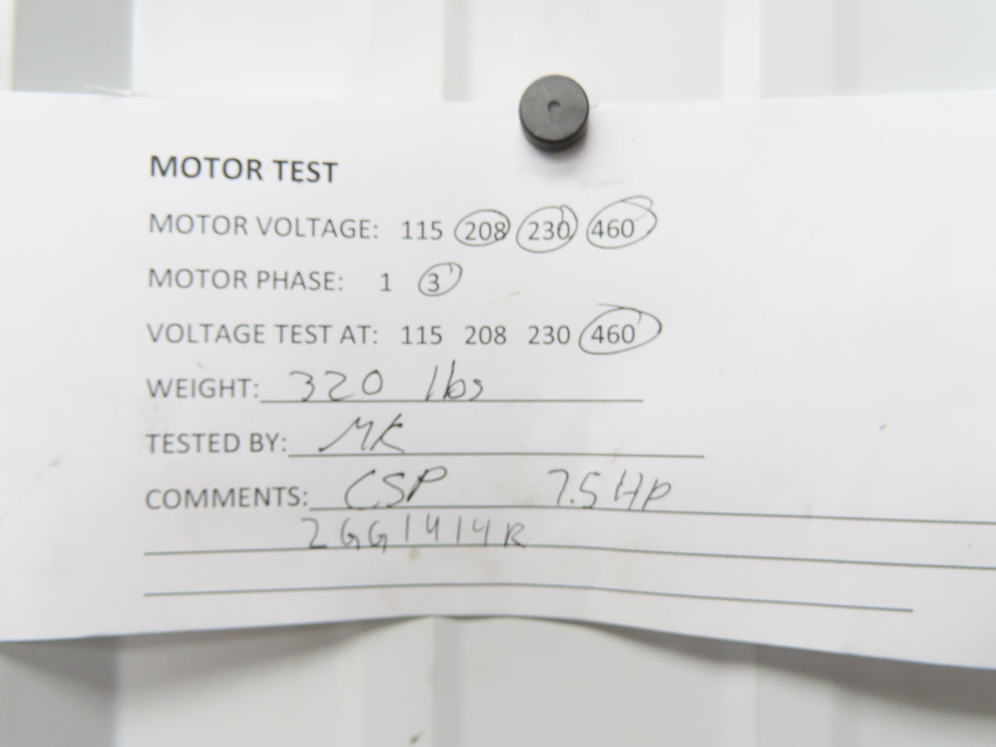 Honor D05S-2G-115A-35 Hydraulic Power Unit 6.5GPM 4200PSI Pump 7.5Hp Baldor