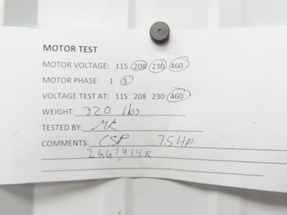 Honor D05S-2G-115A-35 Hydraulic Power Unit 6.5GPM 4200PSI Pump 7.5Hp Baldor