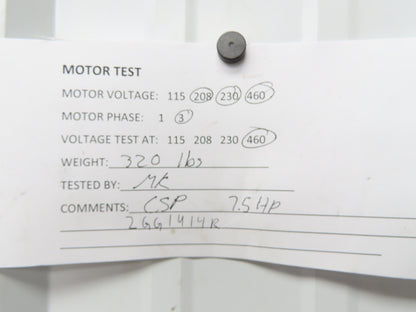 Honor D05S-2G-115A-35 Hydraulic Power Unit 6.5GPM 4200PSI Pump 7.5Hp Baldor