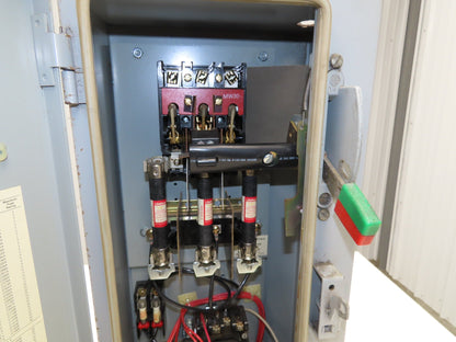 General Electric NP-161815-1 Combination Motor Starter Fused Size 0 30 Amp 600v