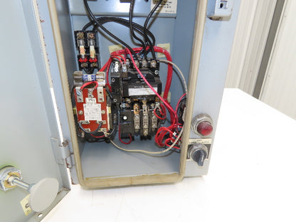 General Electric NP-161815-1 Combination Motor Starter Fused Size 0 30 Amp 600v