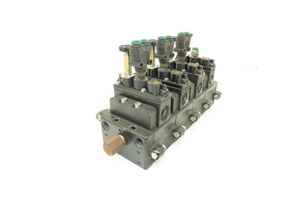 A239SS-120-A ARO 4 Station Pneumatic  Solenoid Valve Manifold 1/4" NPT 120V