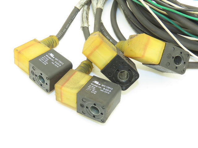 A239SS-120-A ARO 4 Station Pneumatic  Solenoid Valve Manifold 1/4" NPT 120V