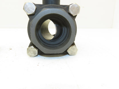 Flow-Tek 8007 Ball Valve 1-1/2" Socket Weld 316SS Ball/Stem w/Extension 1000 WOG