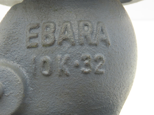 Ebara 10K-32 Swing Check Valve DN32 Cast Iron Flanged 33mm Inlet