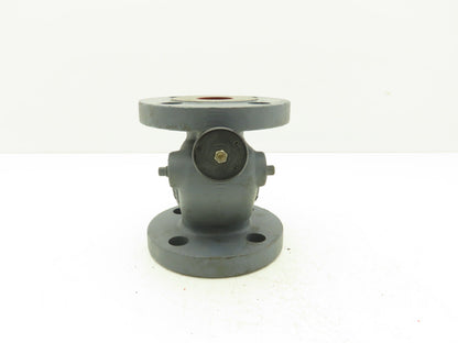 Ebara 10K-32 Swing Check Valve DN32 Cast Iron Flanged 33mm Inlet