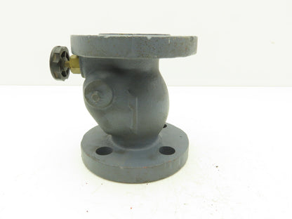 Ebara 10K-32 Swing Check Valve DN32 Cast Iron Flanged 33mm Inlet