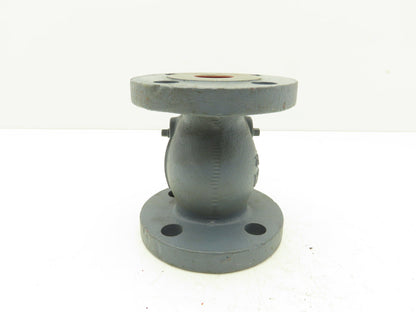 Ebara 10K-32 Swing Check Valve DN32 Cast Iron Flanged 33mm Inlet