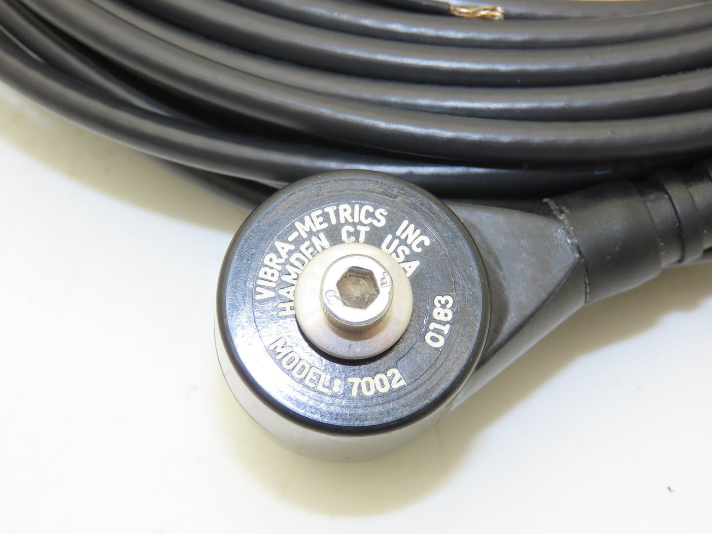 Vibra-Metrics 7002 Accelerometer Vibration Sensor 100 mV/g 24-30vdc 50' Cable