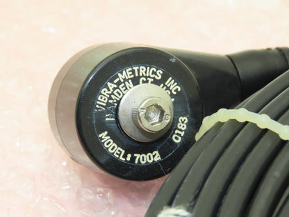 Vibra-Metrics 7002 Accelerometer Vibration Sensor 100 mV/g 24-30vdc 50' Cable