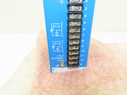 Ametek Power Instruments ET-1218 Single Adjustable High Voltage Alarm 115vac