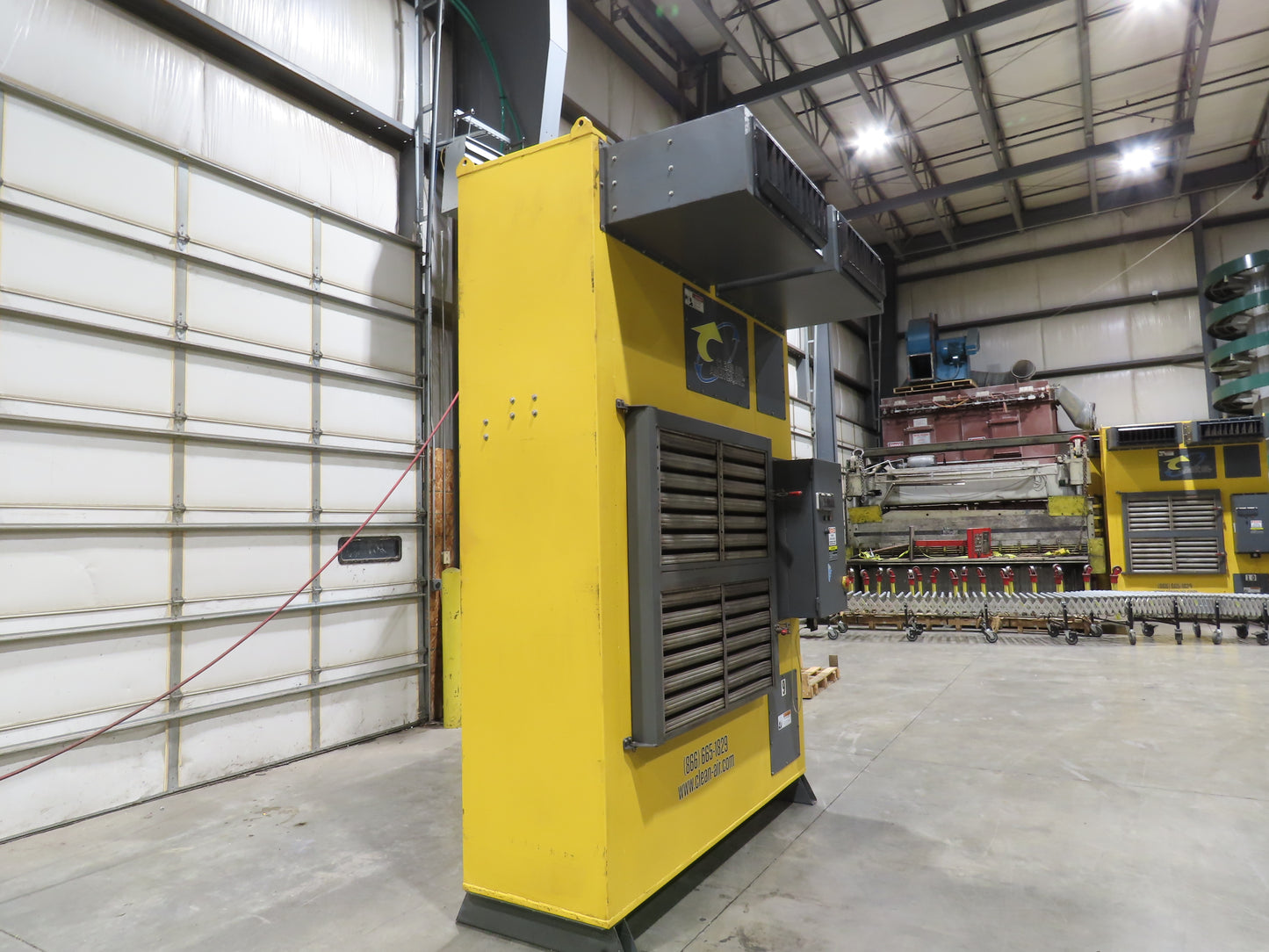 Clean Air America STR 6 Streamer Welding Dust Collector 10Hp 480V Pulser Filter