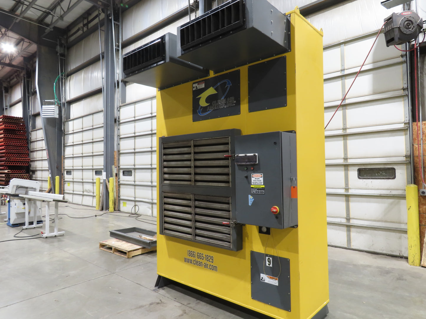 Clean Air America STR 6 Streamer Welding Dust Collector 10Hp 480V Pulser Filter