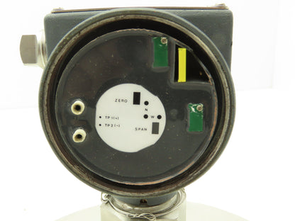 Foxboro 841GM-B Electronic Pressure Transmitter 12.5-36vdc 100psi 7.5" OD Flange