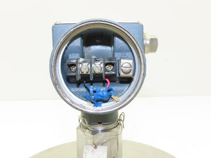 Foxboro 841GM-B Electronic Pressure Transmitter 12.5-36vdc 100psi 7.5" OD Flange