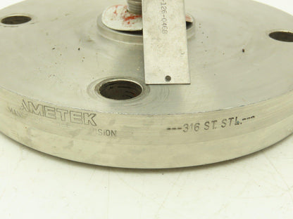 Foxboro 841GM-B Electronic Pressure Transmitter 12.5-36vdc 100psi 7.5" OD Flange