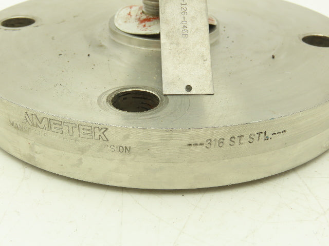 Foxboro 841GM-B Electronic Pressure Transmitter 12.5-36vdc 100psi 7.5" OD Flange