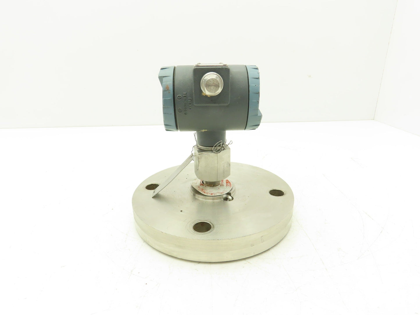 Foxboro 841GM-B Electronic Pressure Transmitter 12.5-36vdc 100psi 7.5" OD Flange
