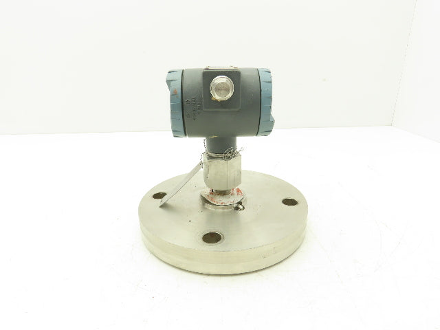 Foxboro 841GM-B Electronic Pressure Transmitter 12.5-36vdc 100psi 7.5" OD Flange