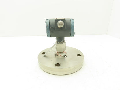 Foxboro 841GM-B Electronic Pressure Transmitter 12.5-36vdc 100psi 7.5" OD Flange