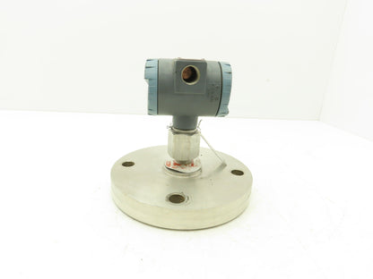 Foxboro 841GM-B Electronic Pressure Transmitter 12.5-36vdc 100psi 7.5" OD Flange