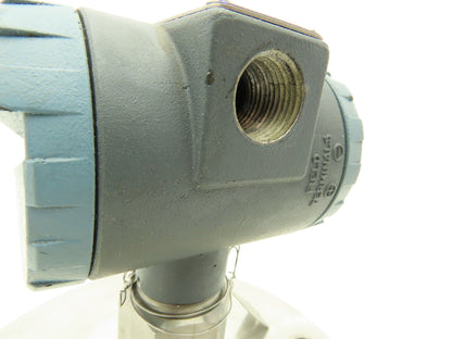 Foxboro 841GM-B Electronic Pressure Transmitter 12.5-36vdc 100psi 7.5" OD Flange