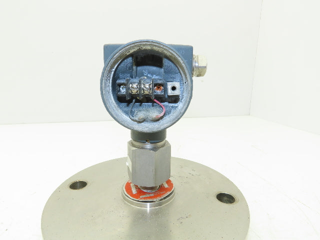 Foxboro 841GM-B Electronic Pressure Transmitter 12.5-36vdc 100psi 7.5" OD Flange