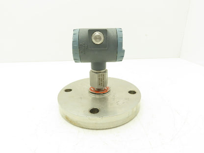 Foxboro 841GM-B Electronic Pressure Transmitter 12.5-36vdc 100psi 7.5" OD Flange