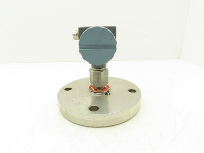 Foxboro 841GM-B Electronic Pressure Transmitter 12.5-36vdc 100psi 7.5" OD Flange