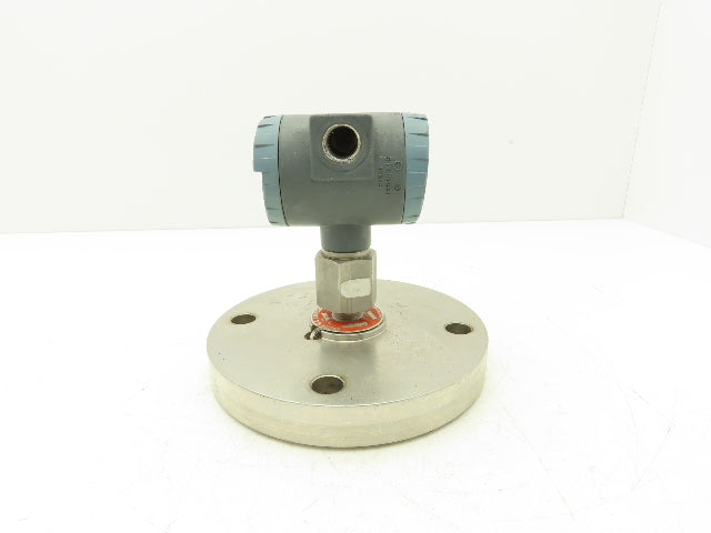 Foxboro 841GM-B Electronic Pressure Transmitter 12.5-36vdc 100psi 7.5" OD Flange