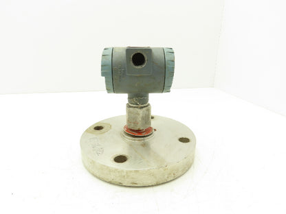 Foxboro 841GM-BI Electronic Pressure Transmitter 12.5-36vdc 100psi 7.5" Flange