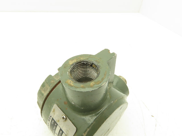 Yokogawa YF102-NNNB1A Yewflo Vortex Flowmeter 257.5 P/Gal Haz Loc