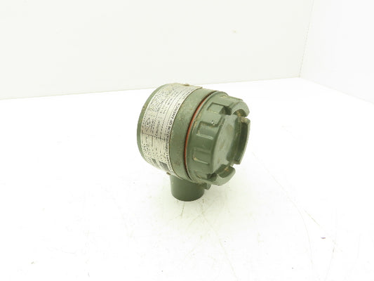 Yokogawa YF102-NNNB1A Yewflo Vortex Flowmeter 257.5 P/Gal Haz Loc