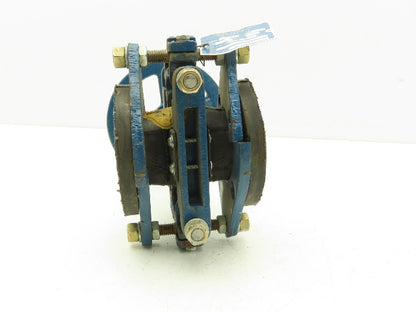 Robbins & Myers KFR Rubber Pinch Valve 1-1/2" Flanged 150psi Handwheel Operator