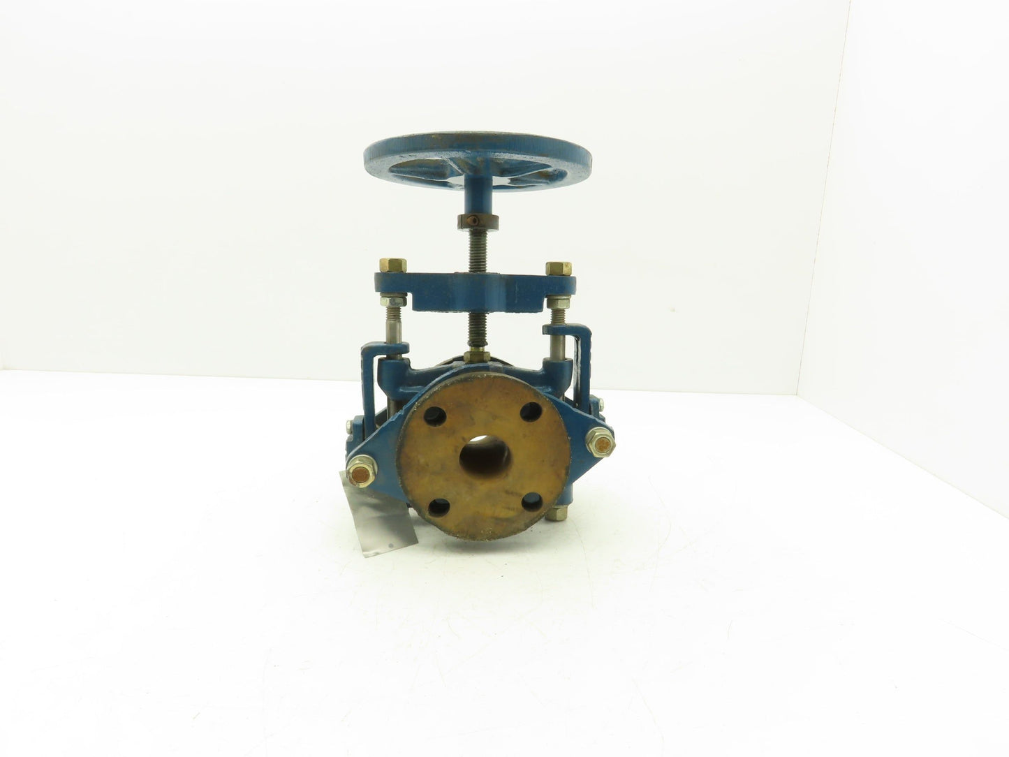 Robbins & Myers KFR Rubber Pinch Valve 1-1/2" Flanged 150psi Handwheel Operator