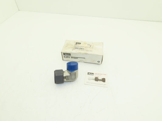 Parker 20-20 CBZ-SS Stainless Compression 90° Elbow 1-1/4" Tube x 1-1/4" NPT