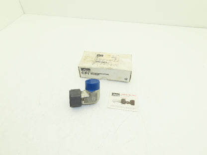 Parker 20-20 CBZ-SS Stainless Compression 90° Elbow 1-1/4" Tube x 1-1/4" NPT