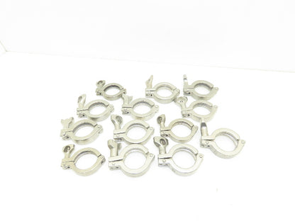 1.5" Sanitary Tri-Clamp Heavy Duty Stainless Wing Nut Lot of 13