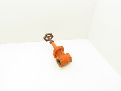 Walworth 2-1/2" Brass Gate Valve Resilient Wedge 200psi Rising Stem