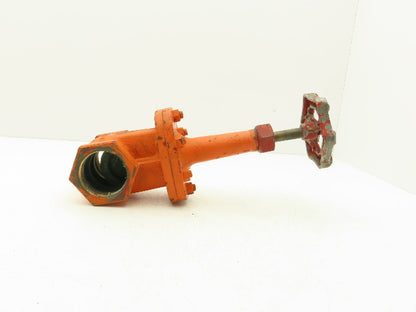 Walworth 2-1/2" Brass Gate Valve Resilient Wedge 200psi Rising Stem